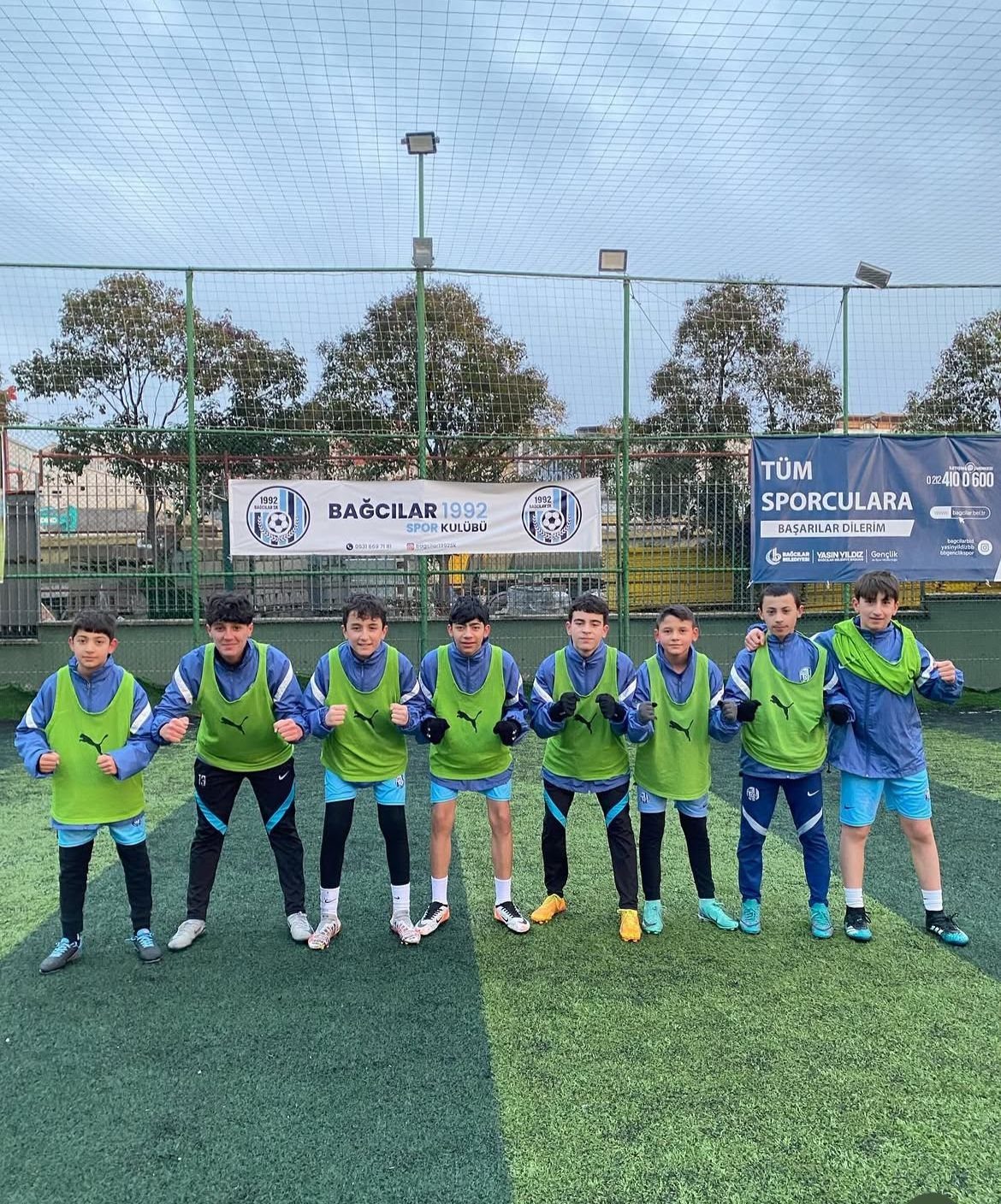 1992 Bağcılar SK futbol okulu saha çalışması